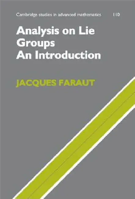 Buy Analysis on Lie Groups (English, Jacques Faraut) — BookShops.in