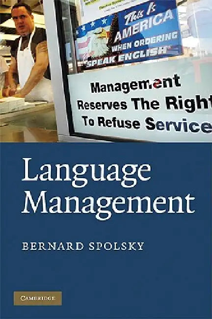 Language Management (English, Bernard Spolsky)