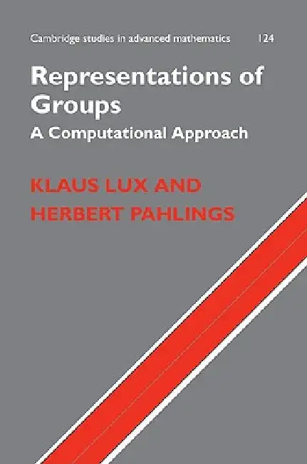 Buy Representations of Groups (English, Klaus Lux) — BookShops.in