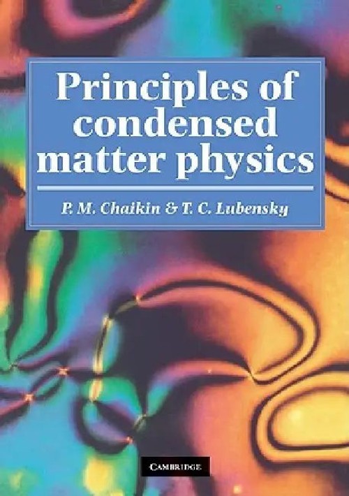 Principles of Condensed Matter Physics – P. M. Chaikin view 5