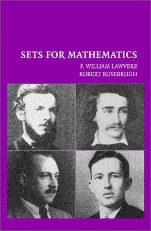 Buy Sets for Mathematics (English, F. William Lawvere) β BookShops.in