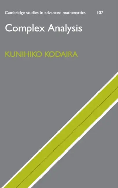 Buy Complex Analysis (English, Kunihiko Kodaira) — BookShops.in
