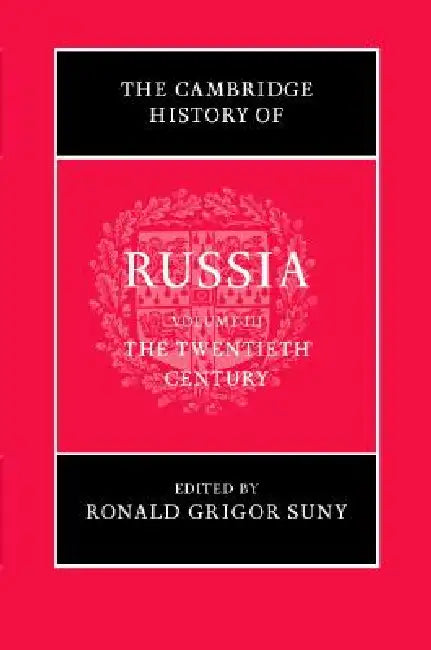 Buy The Cambridge History of Russia (English, Ronald Grigor Suny) — BookShops.in