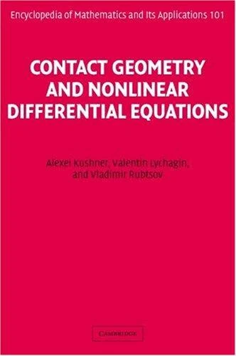 Buy Contact Geometry and Non-Linear Differential Equations (English, Alexei Kushner) — BookShops.in