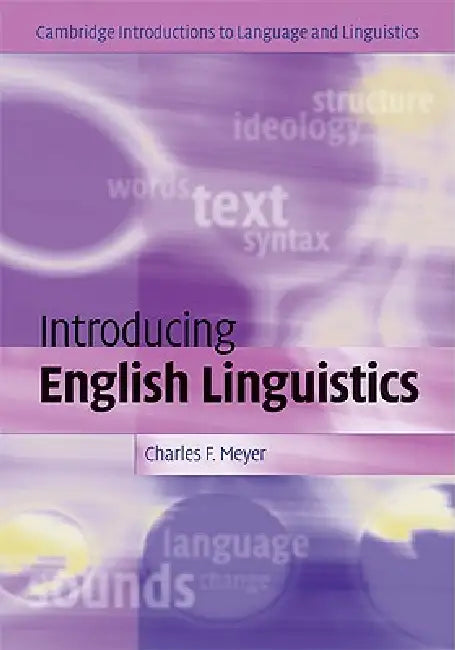 Buy Introducing English Linguistics (English, Charles F. Meyer) — BookShops.in