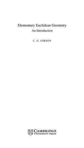 Buy Elementary Euclidean Geometry (English, Christopher G. Gibson) — BookShops.in
