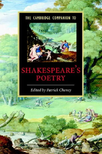 Buy The Cambridge Companion to Shakespeare's Poetry (English, Patrick Cheney) — BookShops.in