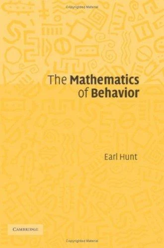Buy The Mathematics of Behavior (English, Earl Hunt) — BookShops.in