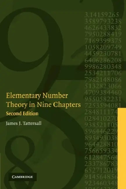 Buy Elementary Number Theory in Nine Chapters (English, James J. Tattersall) — BookShops.in