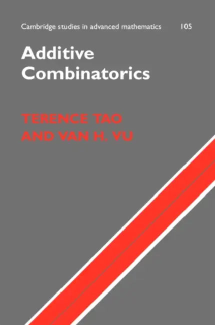 Buy Additive Combinatorics (English, Terence Tao | Van Vu) — BookShops.in