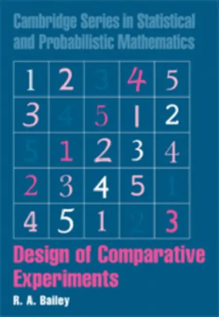 Buy Design of Comparative Experiments (English, R. A. Bailey) — BookShops.in