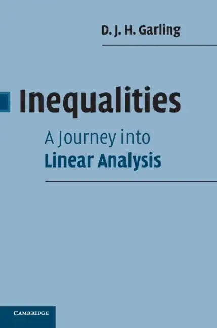 Buy Inequalities (English, D. J. H. Garling) — BookShops.in