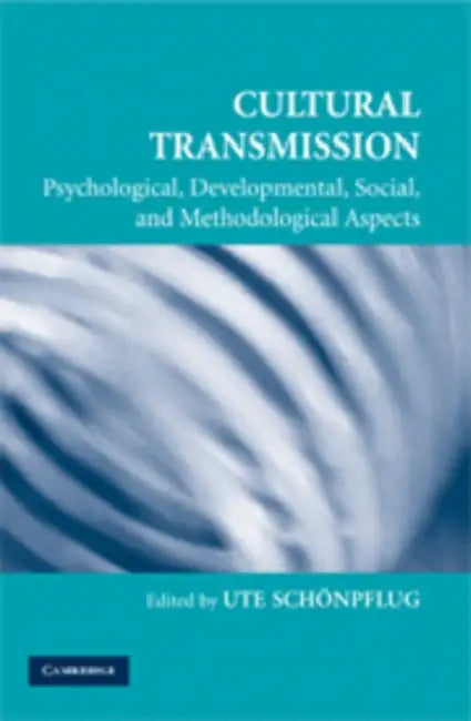Buy Cultural Transmission (English, Ute Schonpflug) — BookShops.in