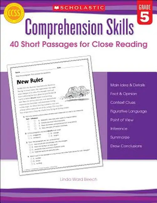 Buy Comprehension Skills (English, Linda Beech) — BookShops.in