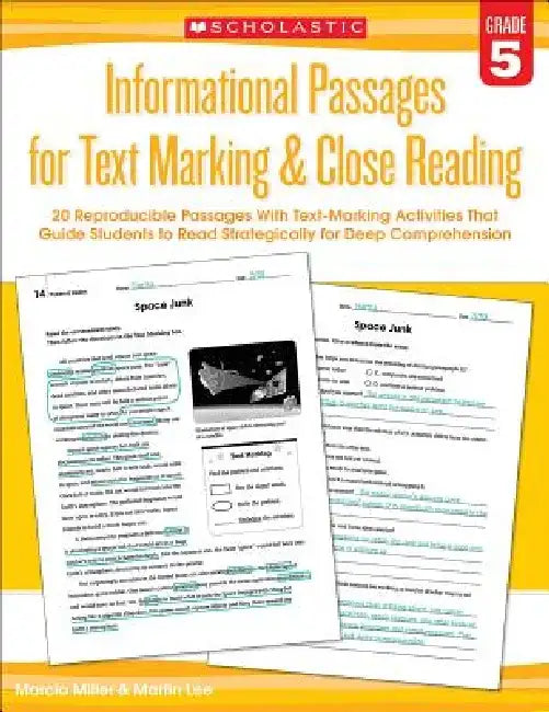 Buy Informational Passages for Text Marking & Close Reading (English, Martin Lee | Marcia Miller) — BookShops.in