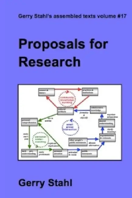 Buy Proposals for Research (English, Gerry Stahl) — BookShops.in