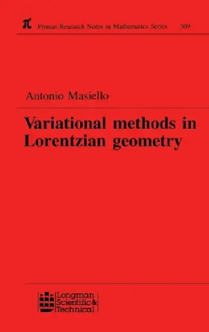 Buy Variational Methods In Lorentzian Geometry (English, Antonio Masiello) — BookShops.in