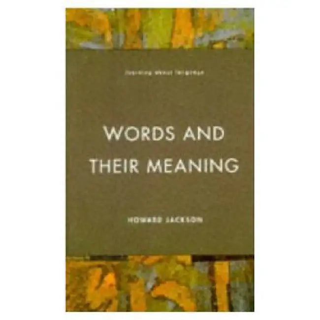 Buy Words and Their Meaning (English, Jackson Howard) — BookShops.in
