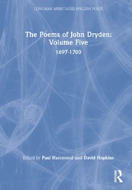 Buy The Poems of John Dryden | by Paul Hammond | David Hopkins | — BookShops.in