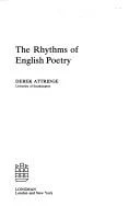Buy The Rhythms of English Poetry (English, Derek Attridge) — BookShops.in