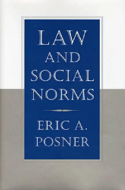 Buy Law and Social Norms (English, Eric Posner) — BookShops.in