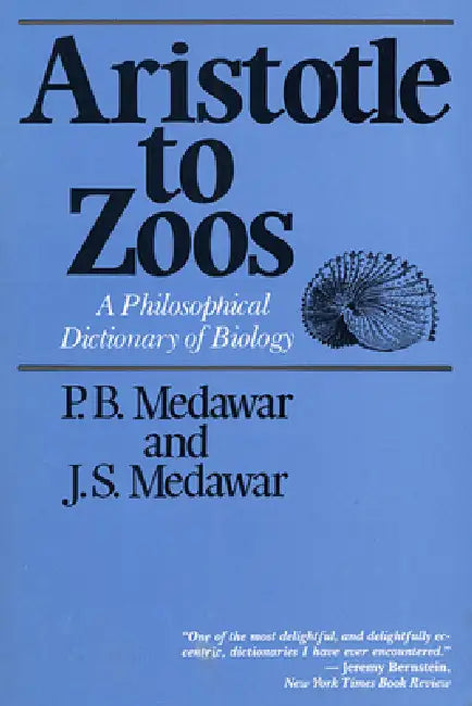 Buy Aristotle to Zoos (English, P. B. Medawar | J. S. Medawar) — BookShops.in