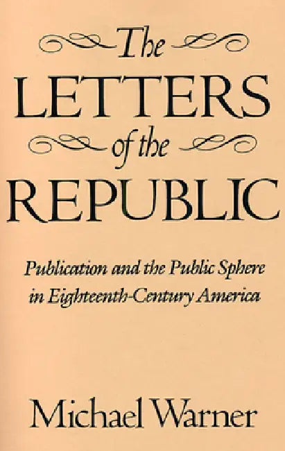 Buy The Letters of the Republic (English, Michael Warner) — BookShops.in