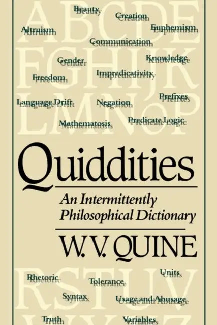 Buy Quiddities (English, Willard Van Orman Quine) — BookShops.in