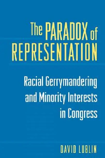 Buy The Paradox of Representation (English, David Lublin) — BookShops.in