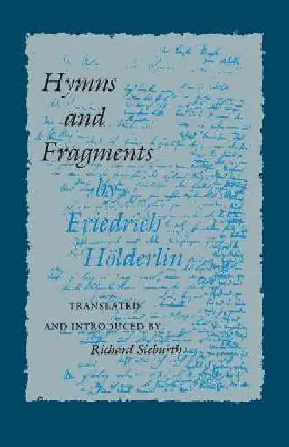 Buy Hymns and Fragments (English, Friedrich Hölderlin | Richard Sieburth) — BookShops.in