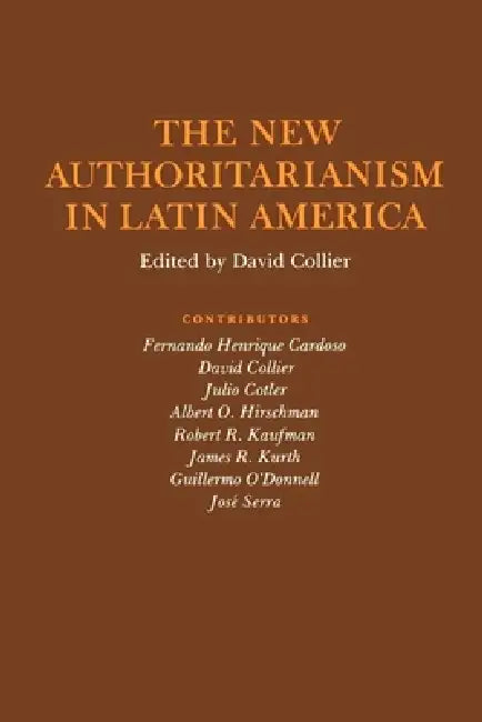 Buy The New Authoritarianism in Latin America (English, David Collier) — BookShops.in