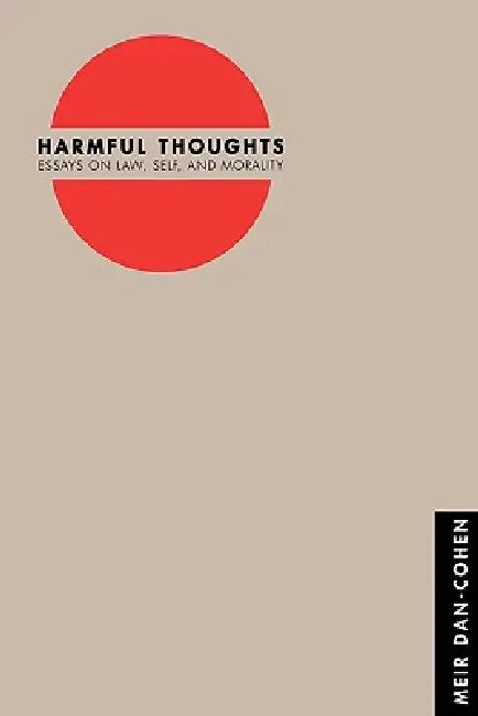 Buy Harmful Thoughts (English, Meir Dan-Cohen) β BookShops.in