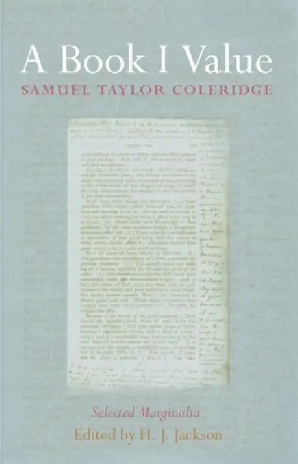 Buy A Book I Value (English, Samuel Taylor Coleridge | H. J. Jackson) — BookShops.in