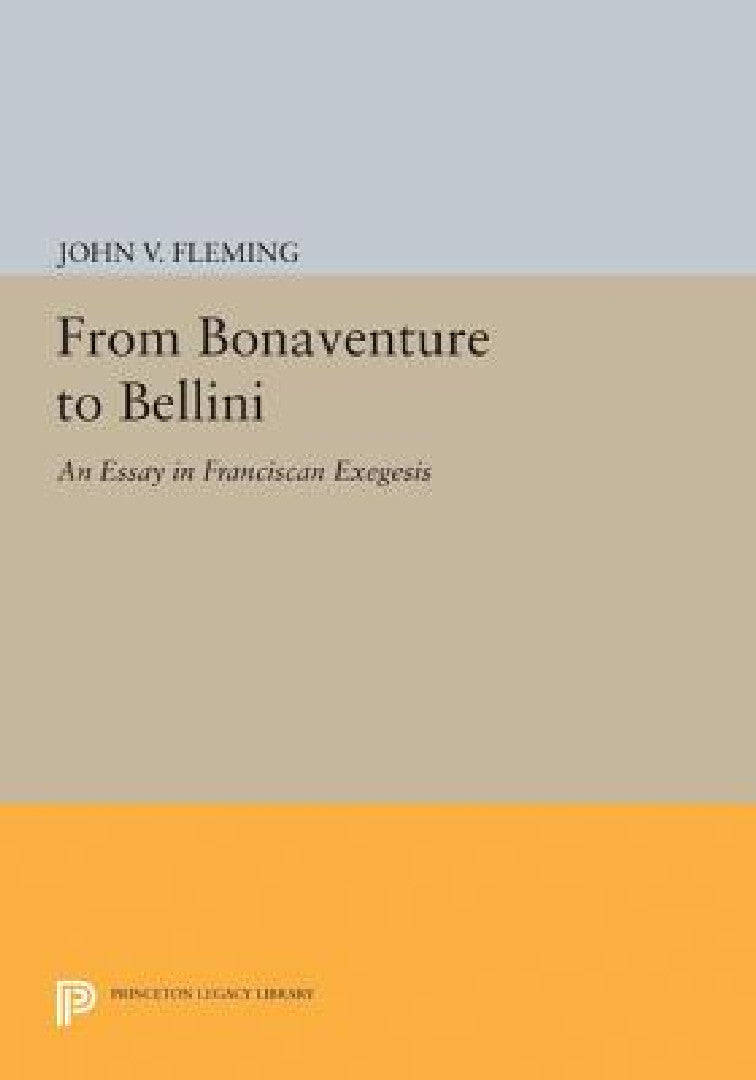 Buy From Bonaventure to Bellini (English, John V. Fleming) β BookShops.in
