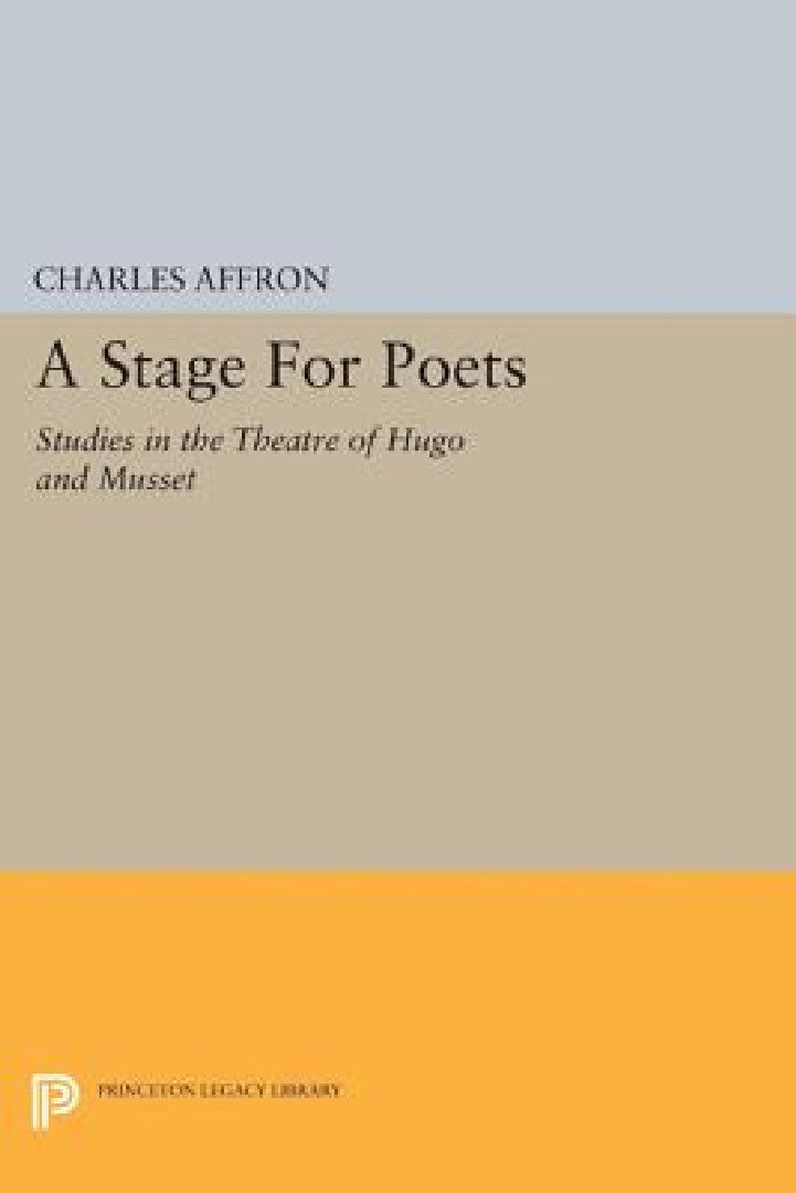 Buy A Stage for Poets (English, Charles Affron) — BookShops.in