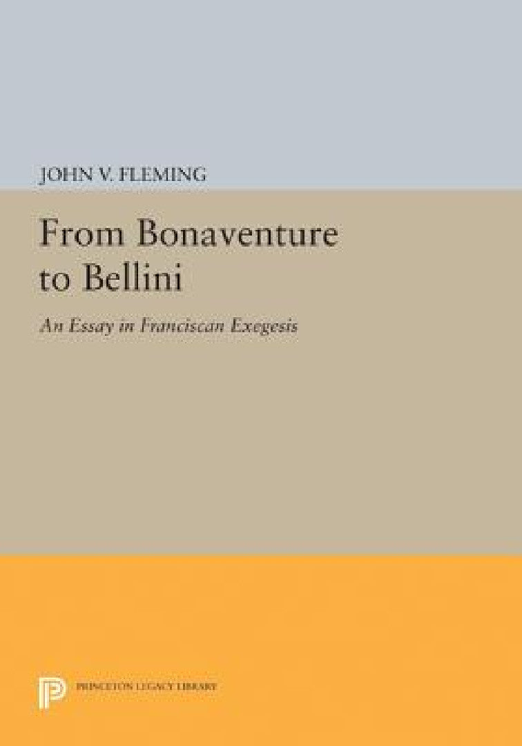 Buy From Bonaventure to Bellini (English, John V. Fleming) — BookShops.in