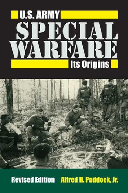 Buy U.S. Army Special Warfare (English, Alfred H. Paddock Jr) — BookShops.in