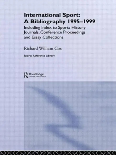 Buy International Sport (English, Richard William Cox) — BookShops.in