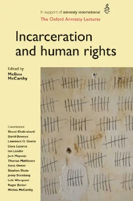 Buy Incarceration and Human Rights (English, Melissa McCarthy) — BookShops.in