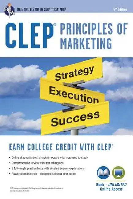 Buy Clep(r) Principles of Marketing Book + Online (English, James E. Finch | James R. Ogden | Denise T. Ogden) — BookShops.in
