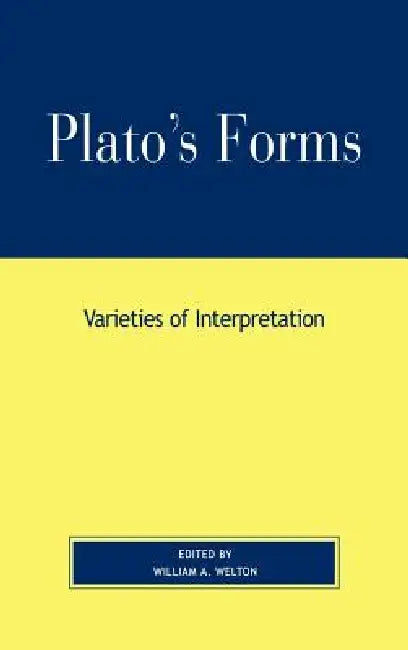 Buy Plato's Forms (English, Silvia Benso | Anne-Marie Bowery | Lloyd P. Gerson) — BookShops.in
