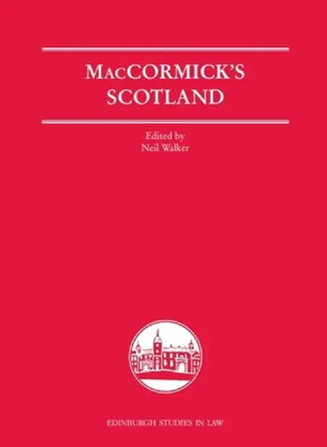 Buy Maccormick's Scotland (English, Neil Walker) — BookShops.in
