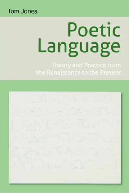 Buy Poetic Language (English, Tom Jones) — BookShops.in