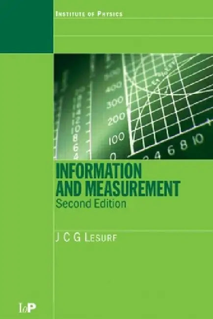 Buy Information and Measurement (English, J. C. G. Lesurf) — BookShops.in
