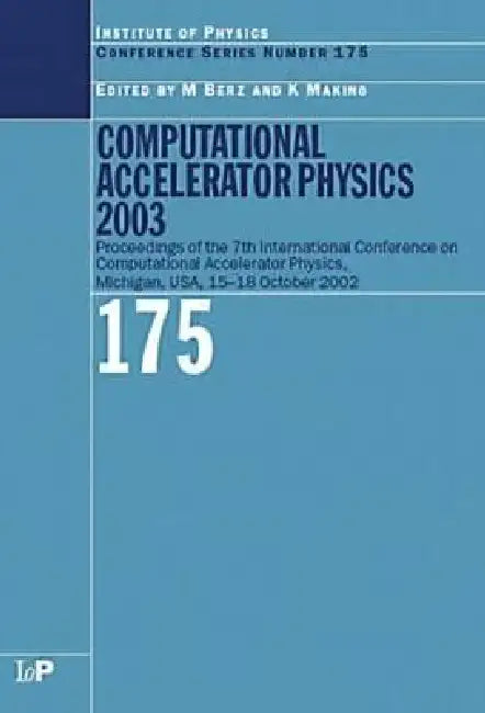 Computational Accelerator Physics 2003 (English, M. Berz | K. Makino) view 2