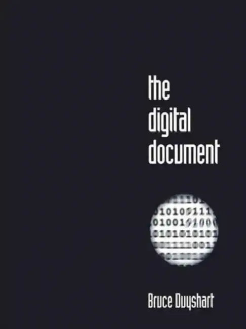 Buy The Digital Document | by Bruce Duyshart | Routledge | by Br — BookShops.in