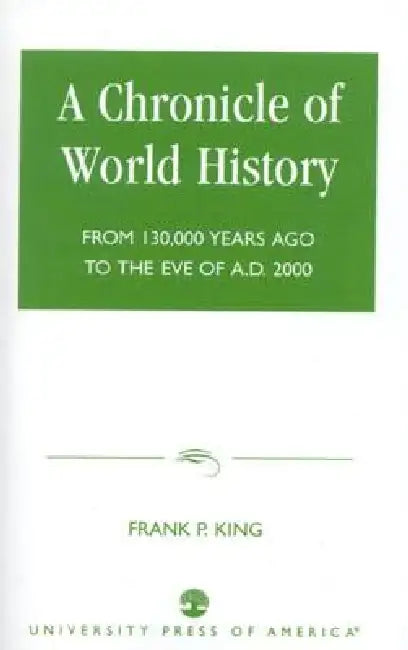 Buy Chronicle of World History (English, Frank P. King) β BookShops.in