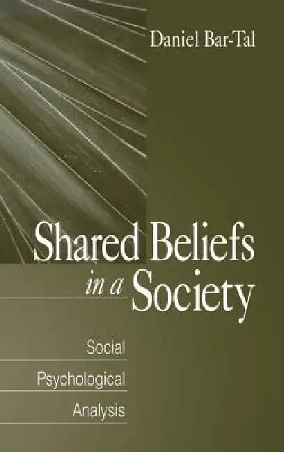 Buy Shared Beliefs in a Society (English, Daniel Bar-Tal) — BookShops.in