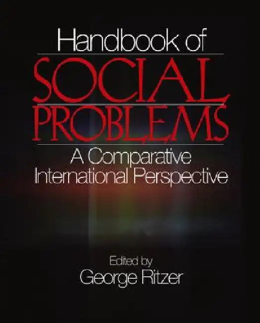 Buy Handbook of Social Problems (English, George Ritzer) — BookShops.in