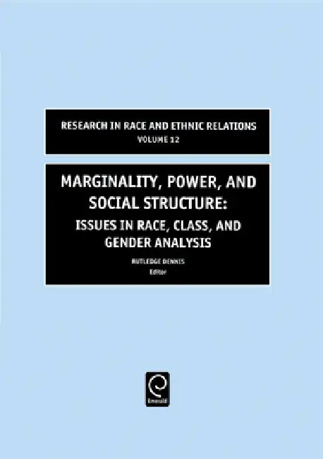 Buy Marginality, Power and Social Structure (English, Rutledge M. Dennis) β BookShops.in